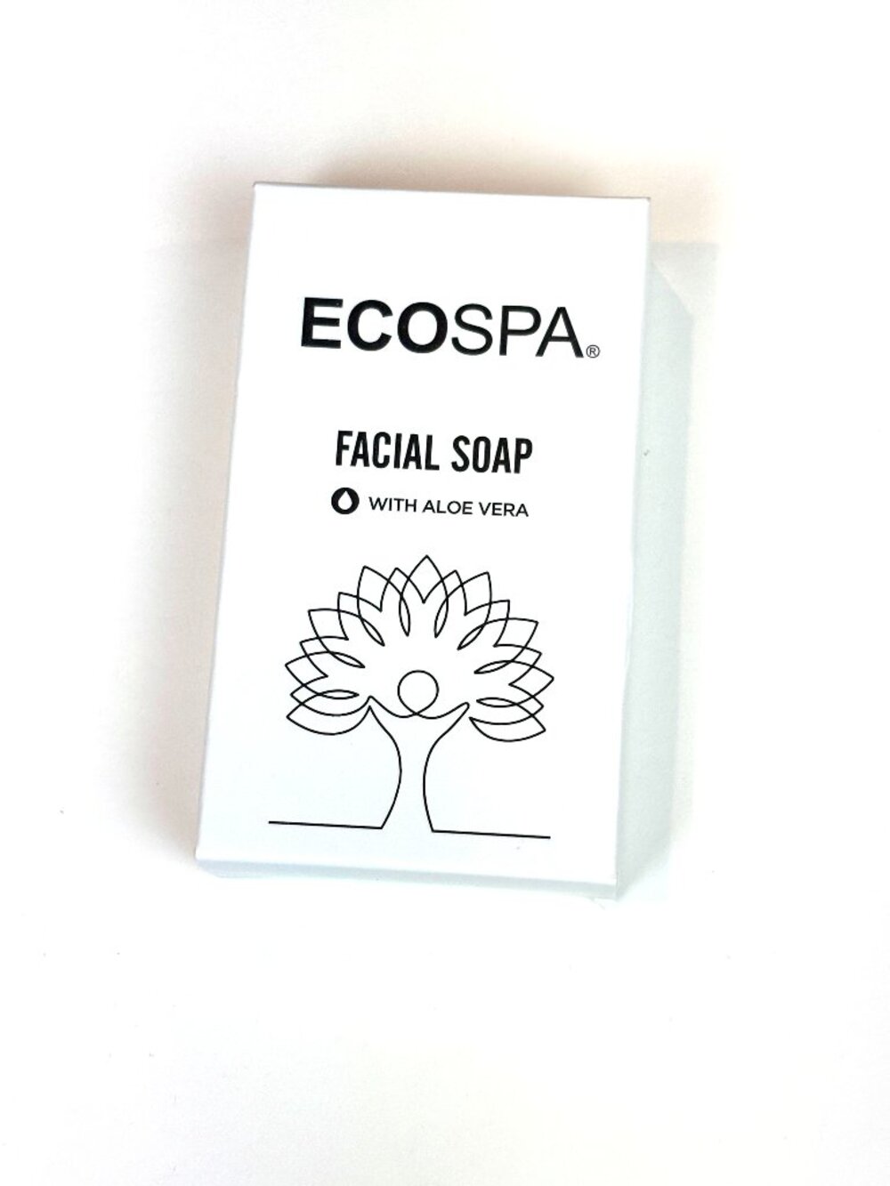 ECOSPA Facial Soap with Aloe Vera. 1.41 fl. oz. / 40g. New in box.